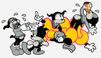 “SURROUNDED BY BIMBOS”(2024)
