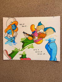 “BIG UP ITS A STICK UP” PRINT (2025)