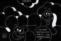 “THE MORE EMOTION I PUT INTO IT….THE HARDER I ROCK” (2025