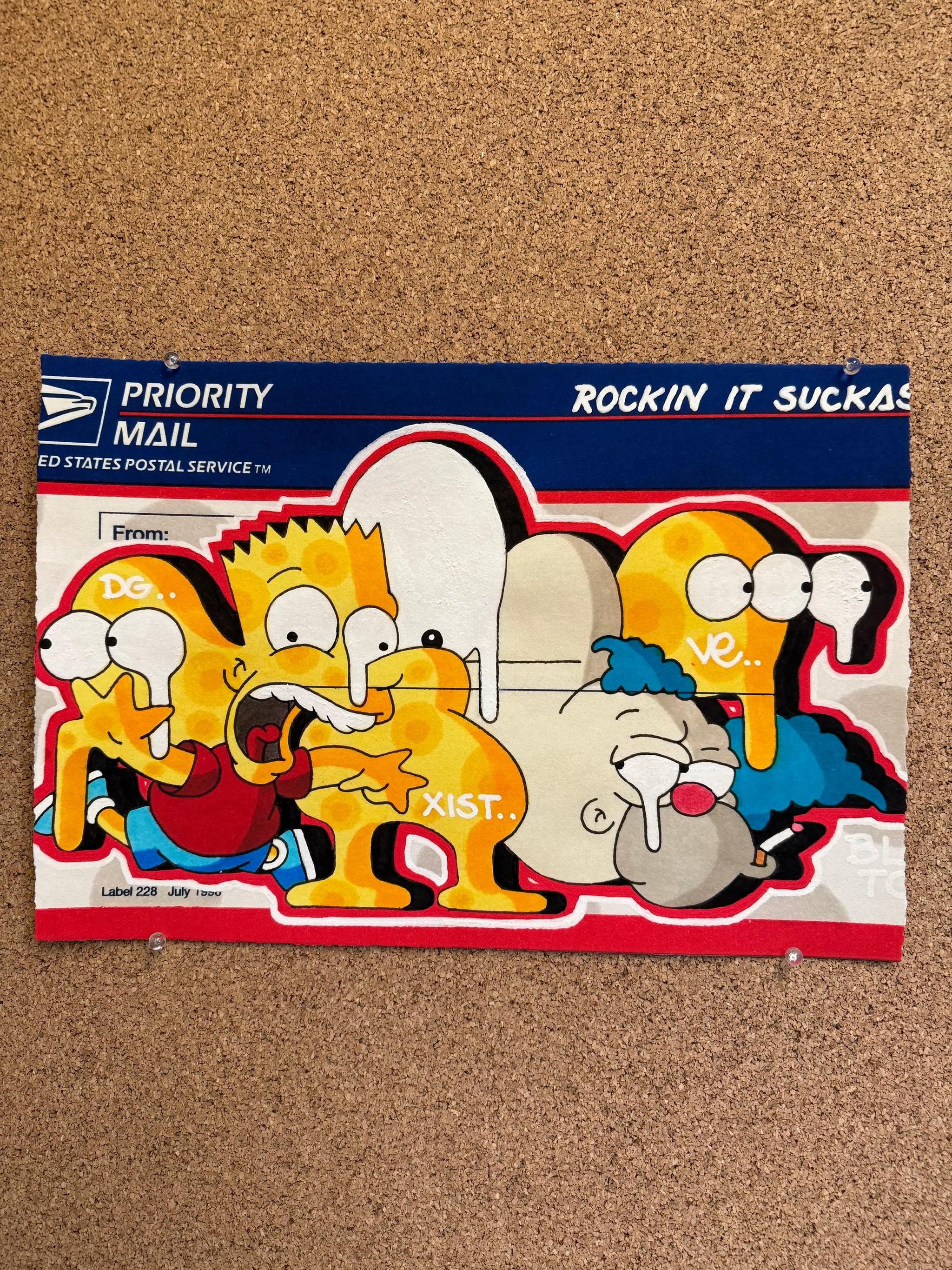 “POSTAL BLUETOP” PRINT (2025)