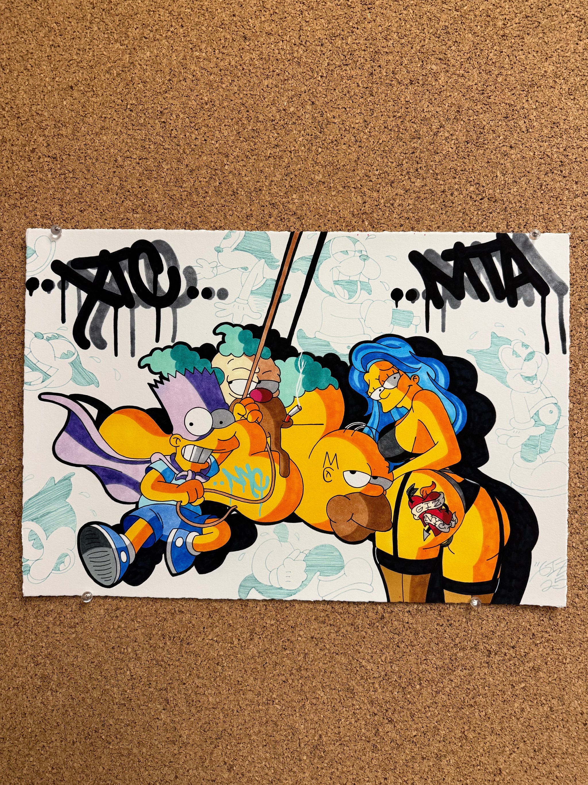“BIMBOS ALL OVER” PRINT (2025)