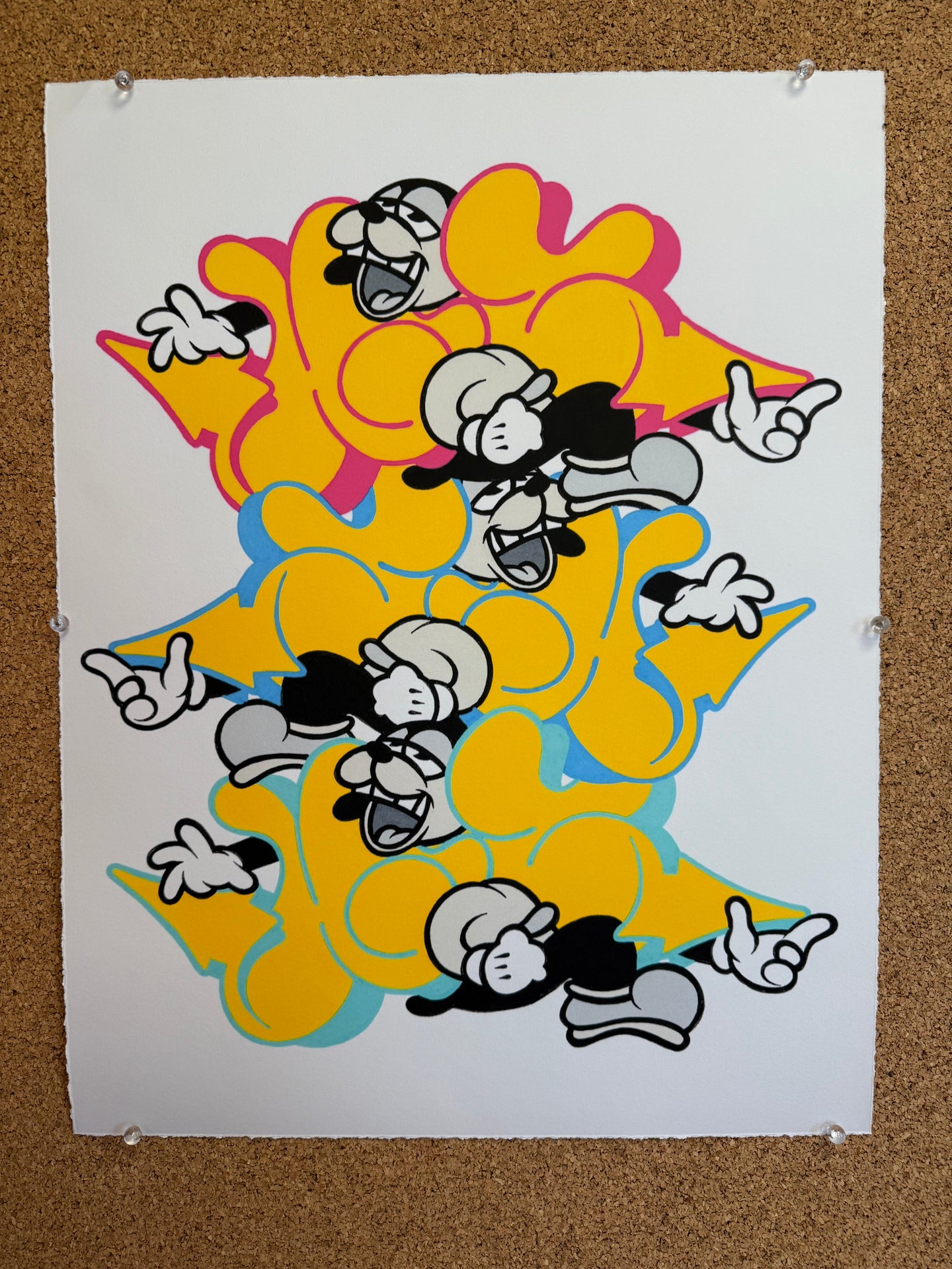 “BIMBO PILE UP” PRINT (2024)